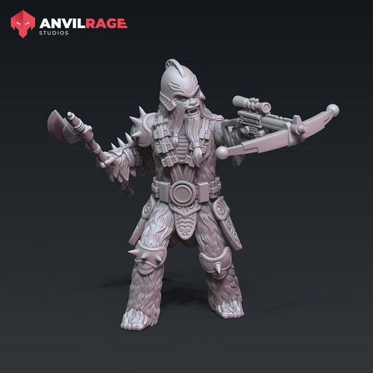 Old Furry Chieftain (Sculpted by Anvilrage Studios)