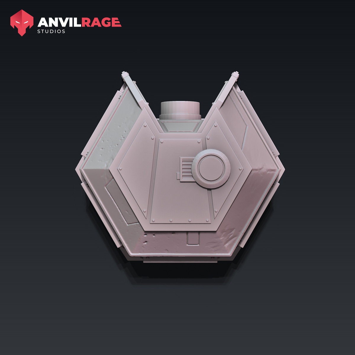 Bunker - FDM sci-fi terrain (Sculpted by Anvilrage Studios)