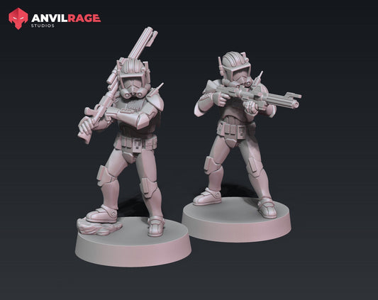 Captain 66 Sniper (Sculpted by Anvilrage Studios)