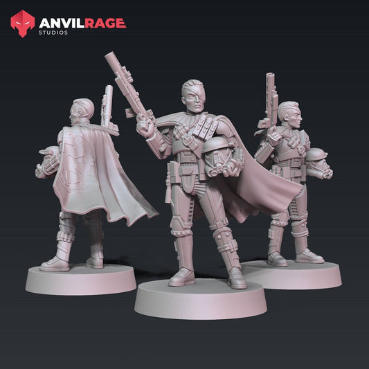 Enhanced Trooper Captain (Sculpted by Anvilrage Studios)
