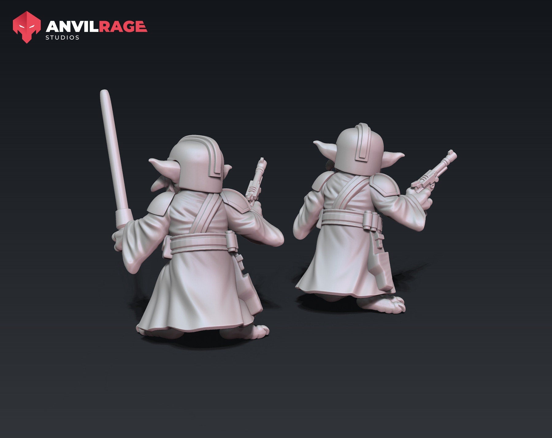 Mercenary Frog (Sculpted by Anvilrage Studios)