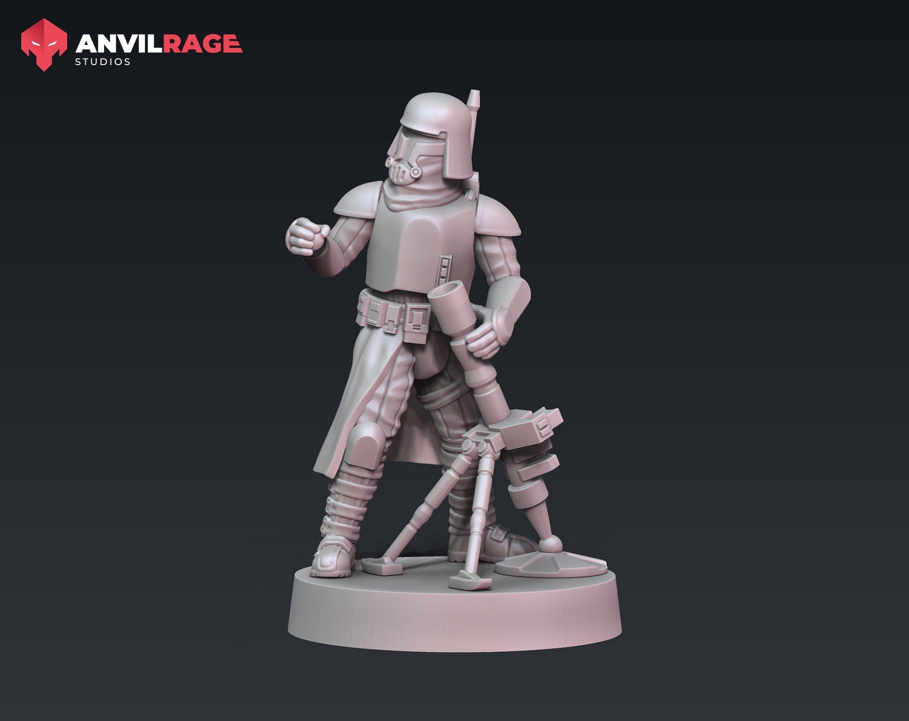 Frost Trooper Mortar Specialist (Sculpted by Anvilrage Studios)