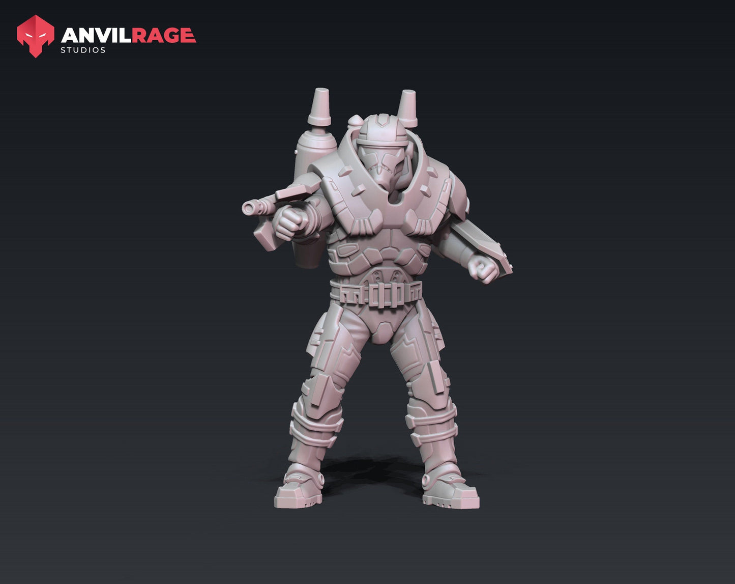 Blaze Trooper Kit - set of 8 (Sculpted by Anvilrage Studios)