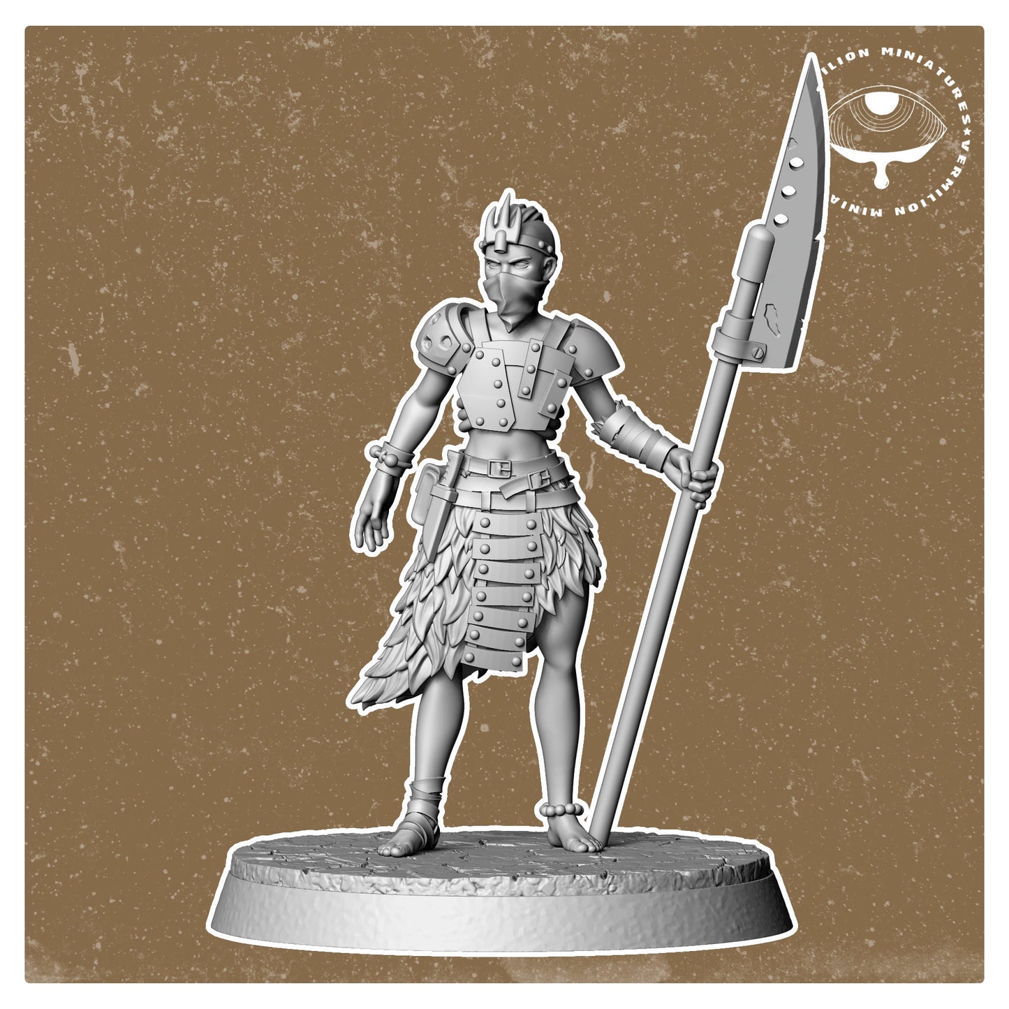 Tribal - Tribal Girl (Sculpted by Vermillion Miniatures)