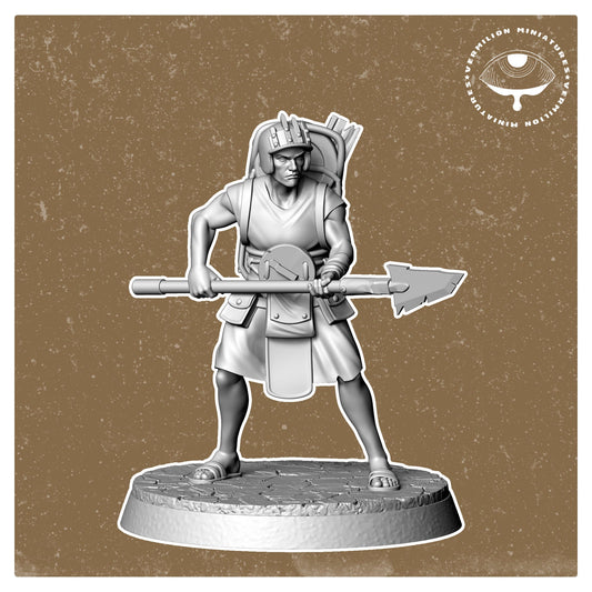 Tribal - Tribal Man 4 (Sculpted by Vermillion Miniatures)