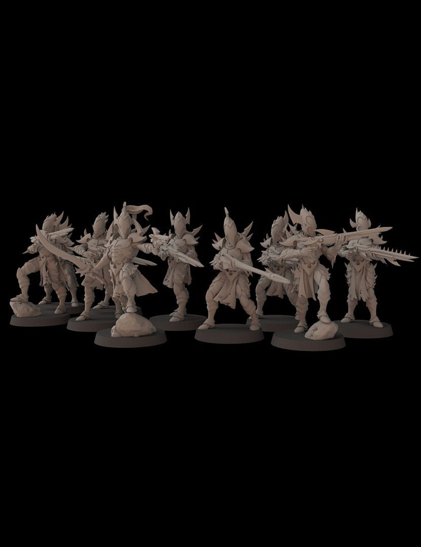 Dark Cult Troops - set of 10 (Sculpted by Fantasy Cult Miniatures)