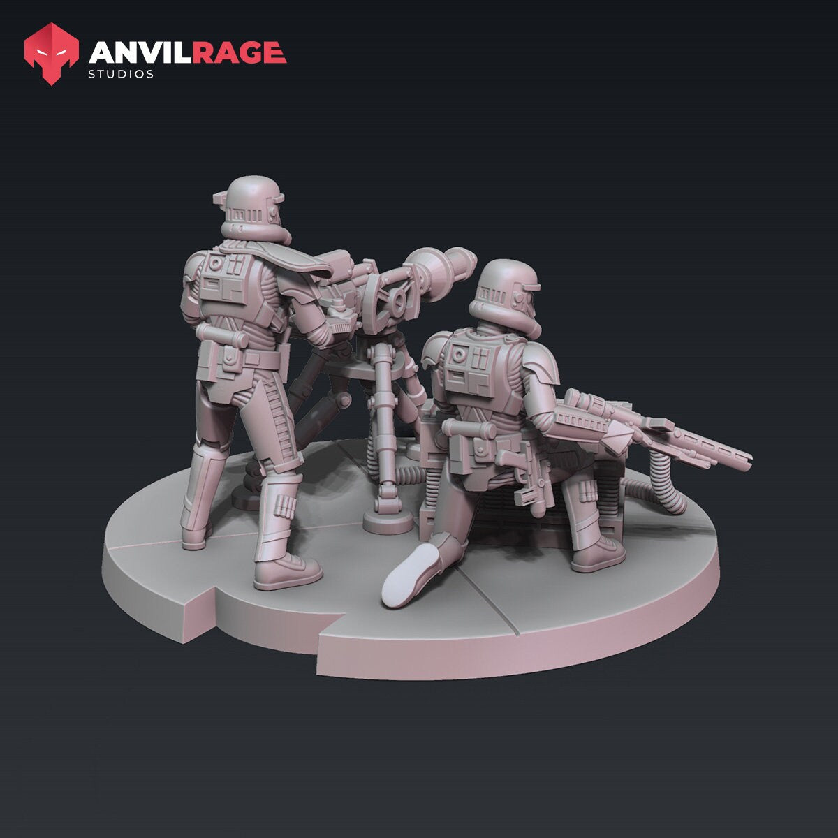 Enhanced Trooper E-Blaster (Sculpted by Anvilrage Studios)