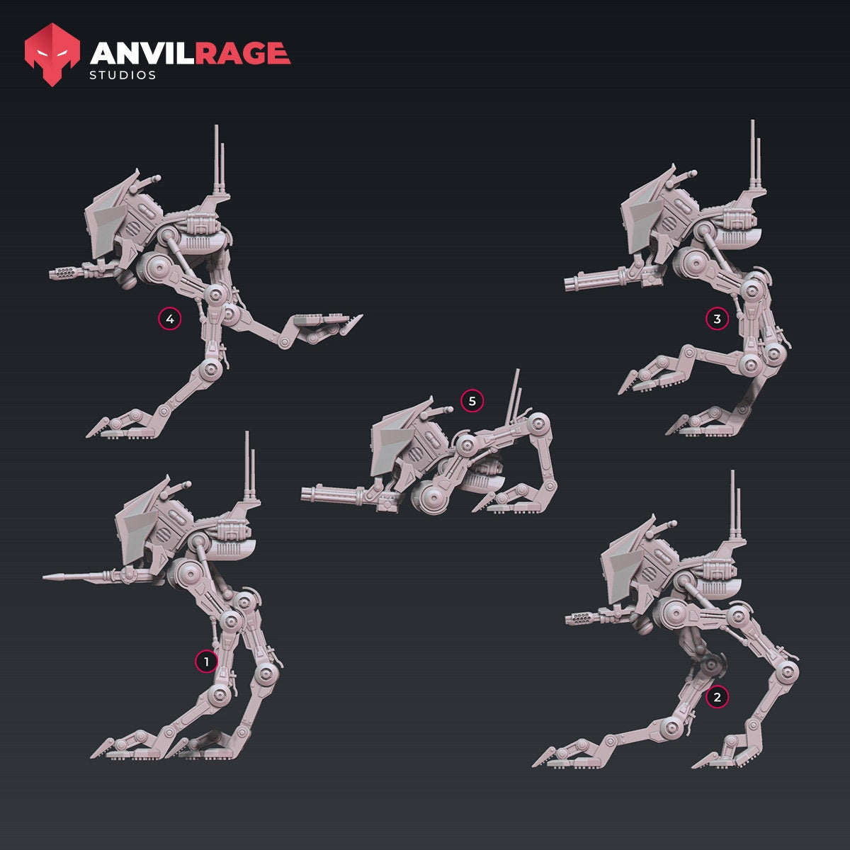 Recon Walker (Sculpted by Anvilrage Studios)