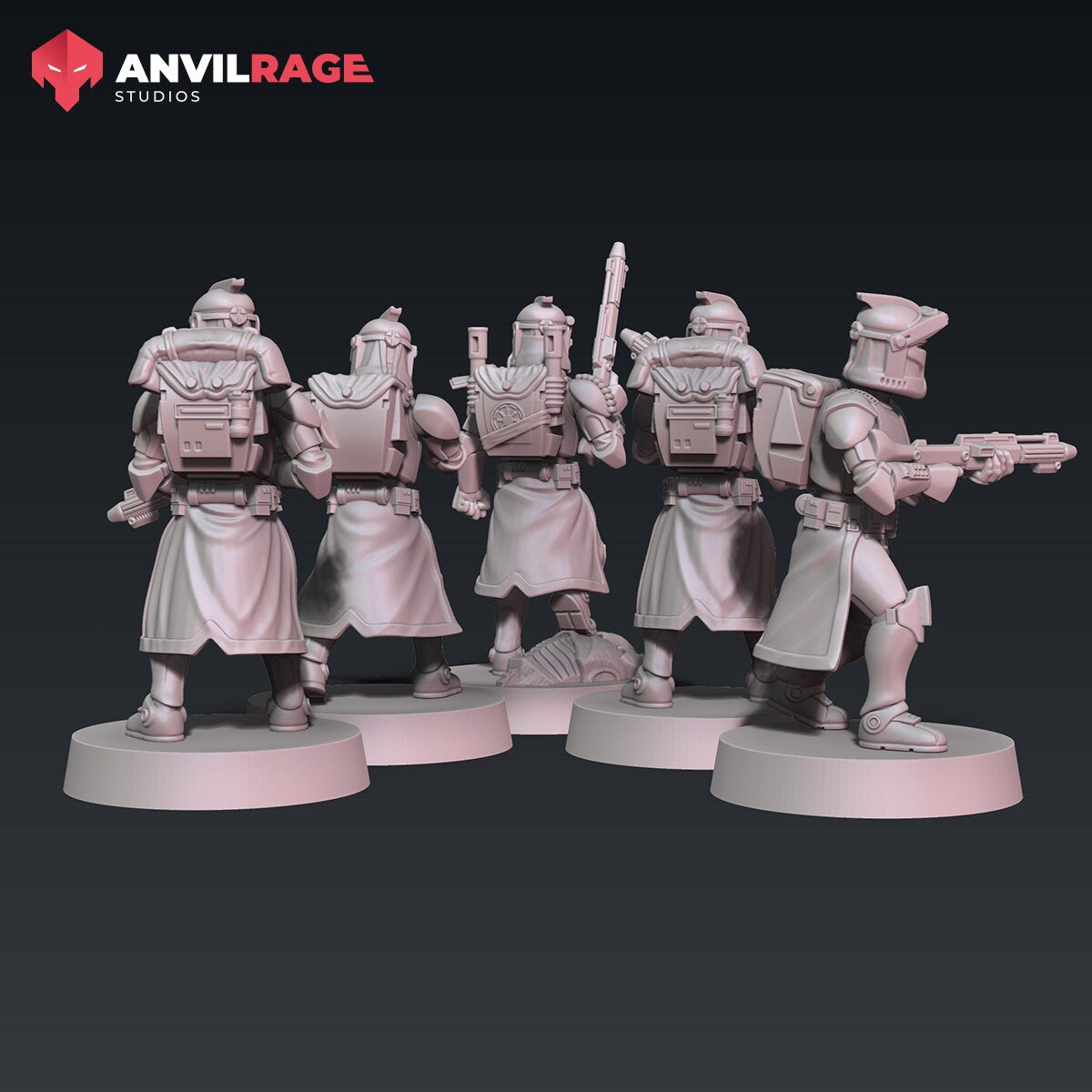 Replicator Assassins - set of 5 (Sculpted by Anvilrage Studios)
