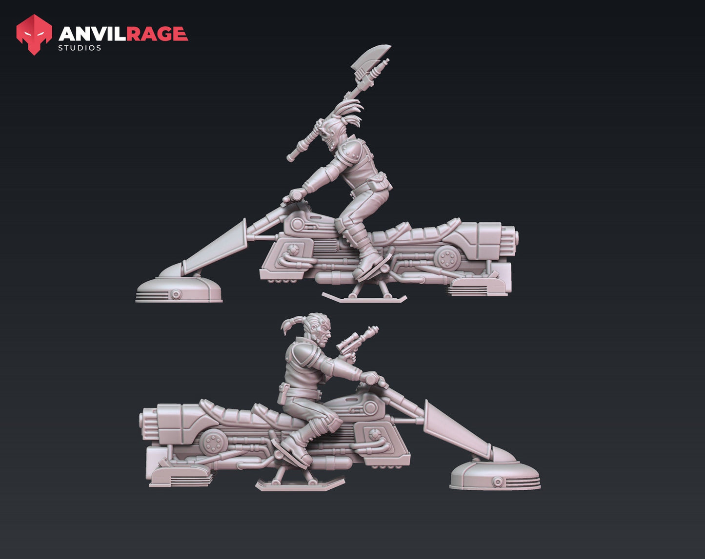 Pirate Raiders - Set of 2 (Sculpted by Anvilrage Studios)