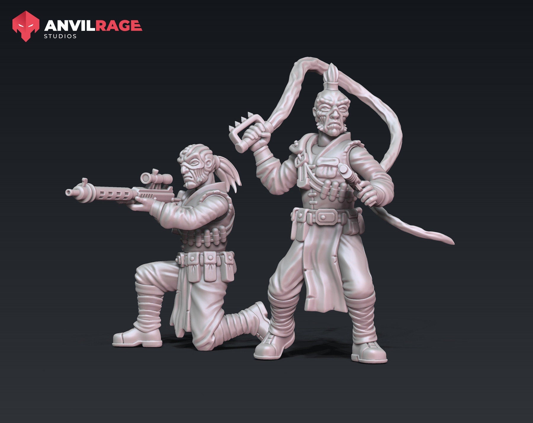 Pirate Specialists - Set of 2 (Sculpted by Anvilrage Studios)