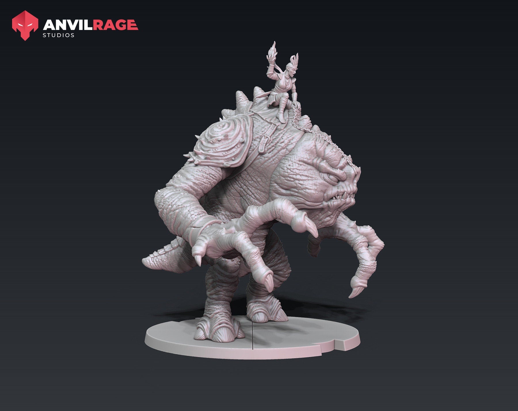 Beast Tamer Witch (Sculpted by Anvilrage Studios)
