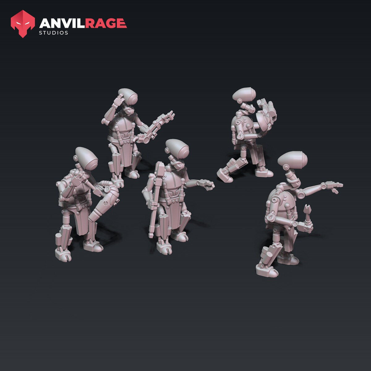 Repair Droids - Set of 5 (Sculpted by Anvilrage Studios)