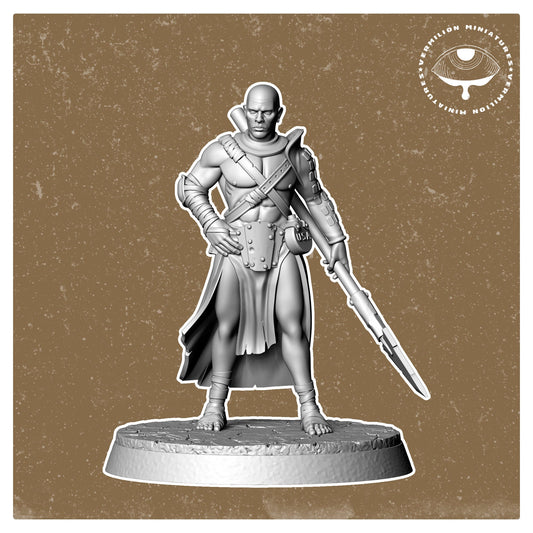 Tribal - Tribal Man 1 (Sculpted by Vermillion Miniatures)