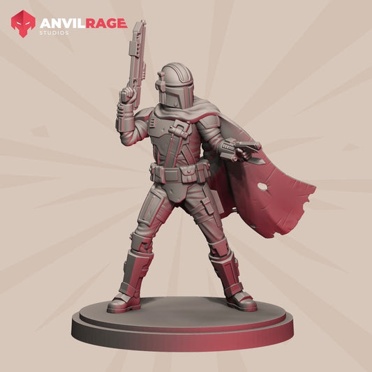 Old Way Mercenary Captain (Sculpted by Anvilrage Studios)