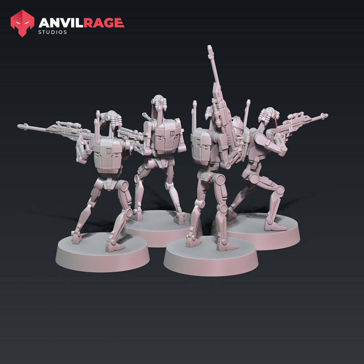Clanker Snipers - Set of 4 (Sculpted by Anvilrage Studios)