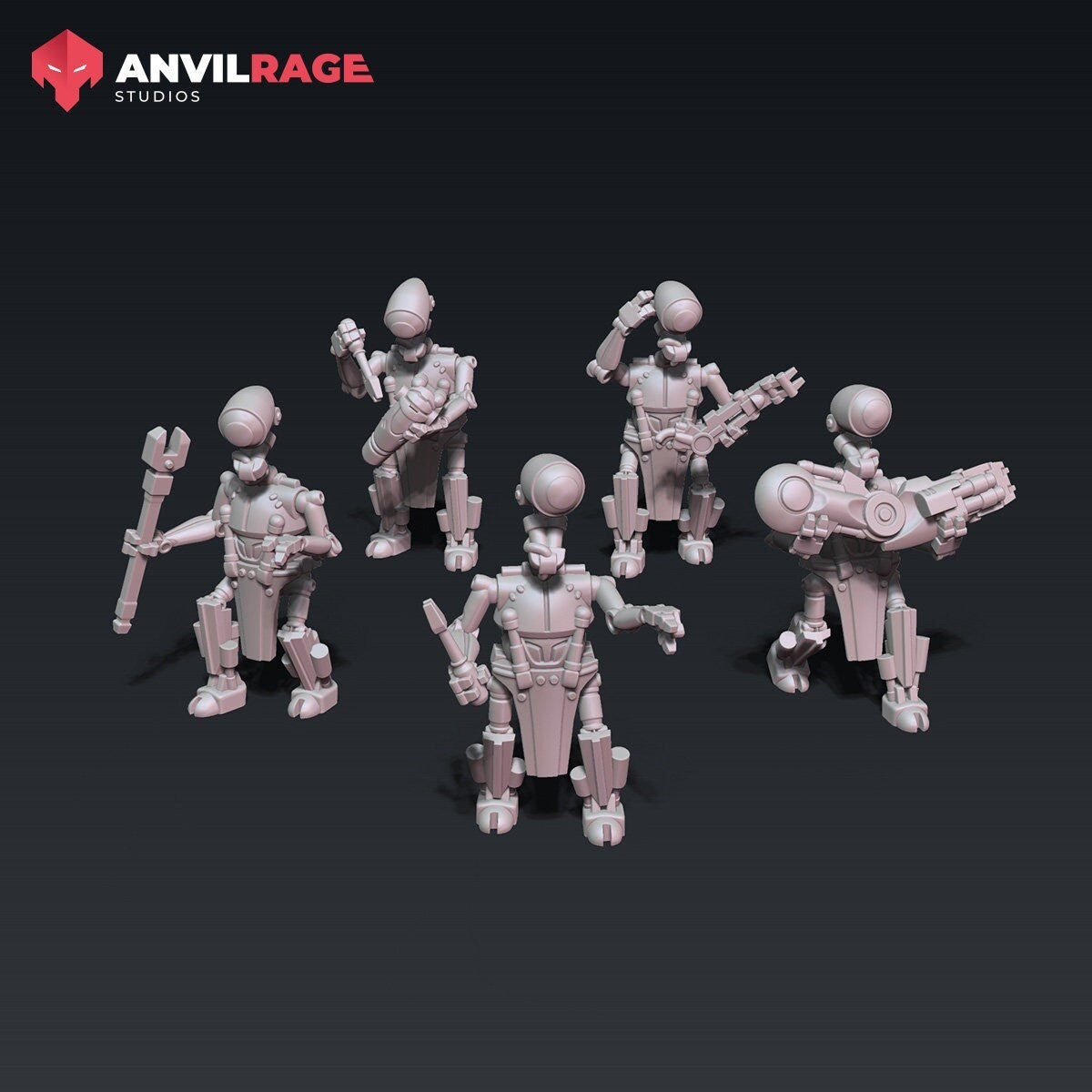Repair Droids - Set of 5 (Sculpted by Anvilrage Studios)
