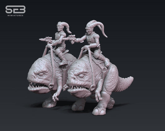 Freedom Fighter Riders - set of 2 (Sculpted by Anvilrage Studios)