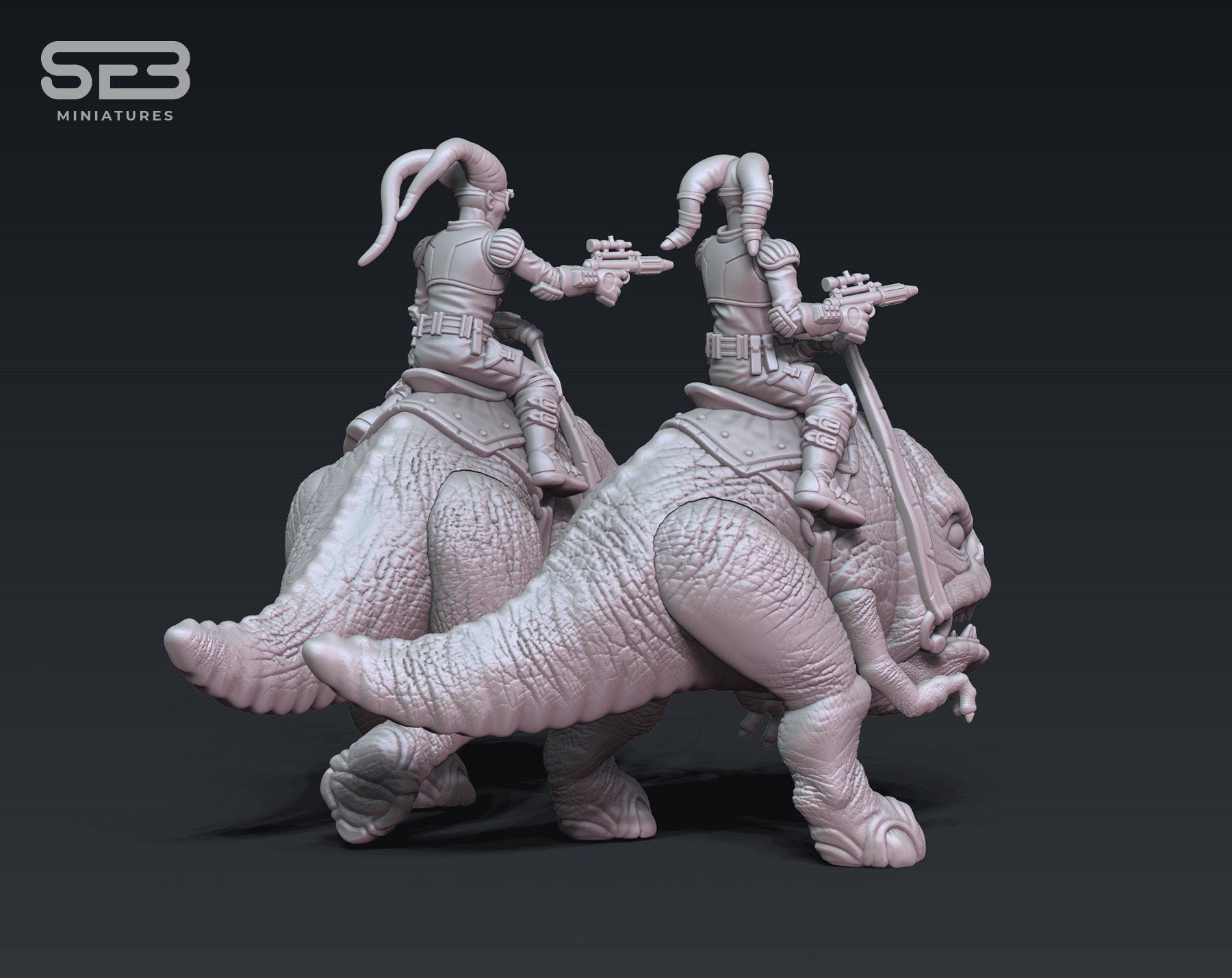 Freedom Fighter Riders - set of 2 (Sculpted by Anvilrage Studios)