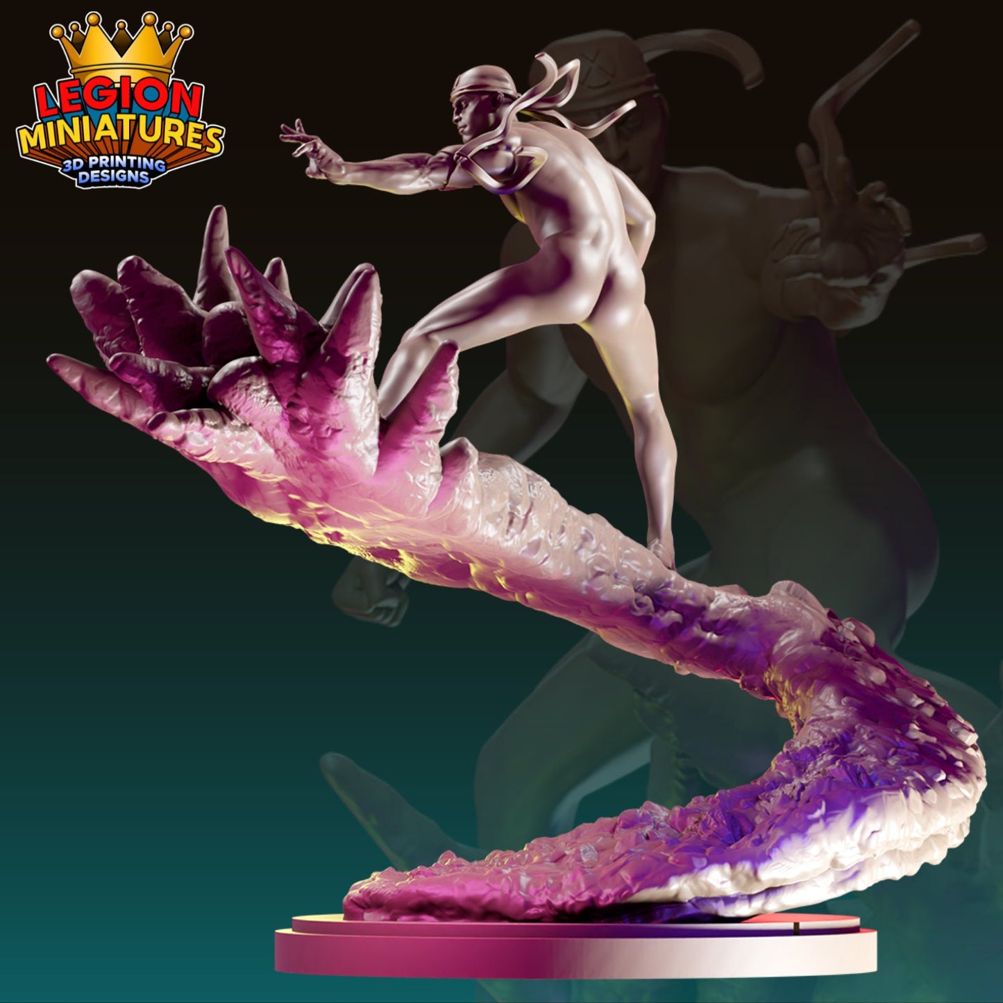 Ultimate Iceman Fan Art 40mm Miniature (Sculpted by Legion Miniatures) (Crisis Protocol Proxy/Alternative)
