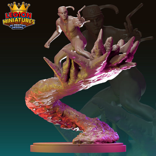 Ultimate Iceman Fan Art 40mm Miniature (Sculpted by Legion Miniatures) (Crisis Protocol Proxy/Alternative)