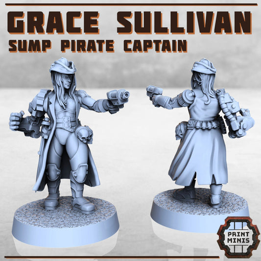 Grace Sullivan Sump Captain (by Print Minis)