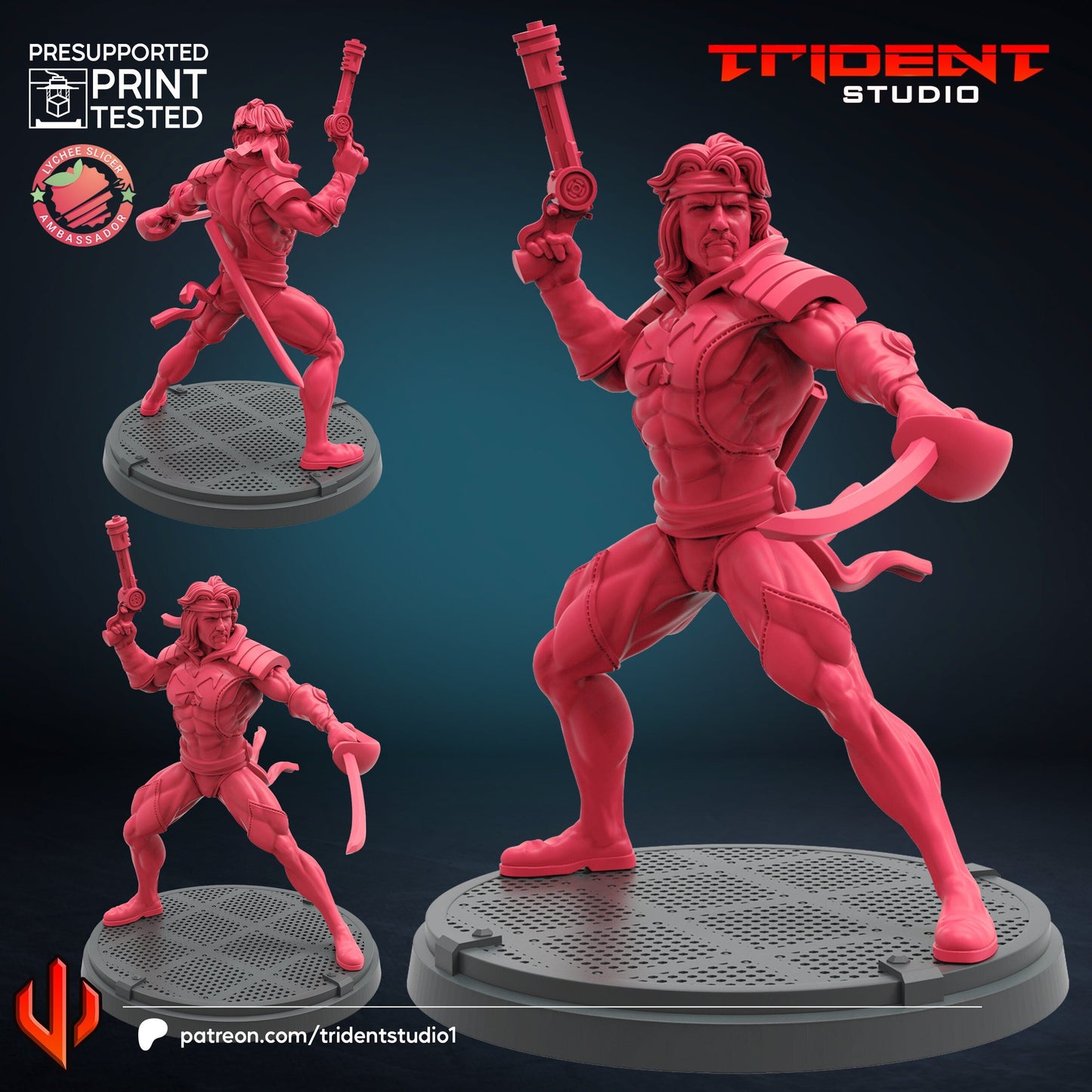 Corsair (Fan art sculpted by Trident Studio) (Crisis Protocol Proxy/Alternative)