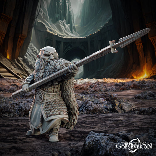 Mavir the Warden (sculpted by Print Goes Ever On)