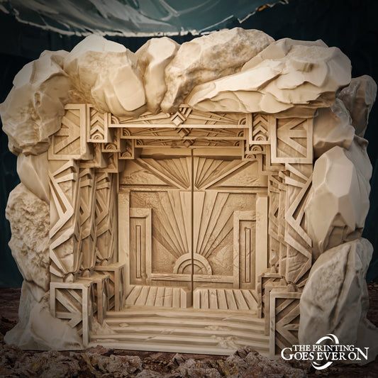 Gates of Maznar (sculpted by Print Goes Ever On)
