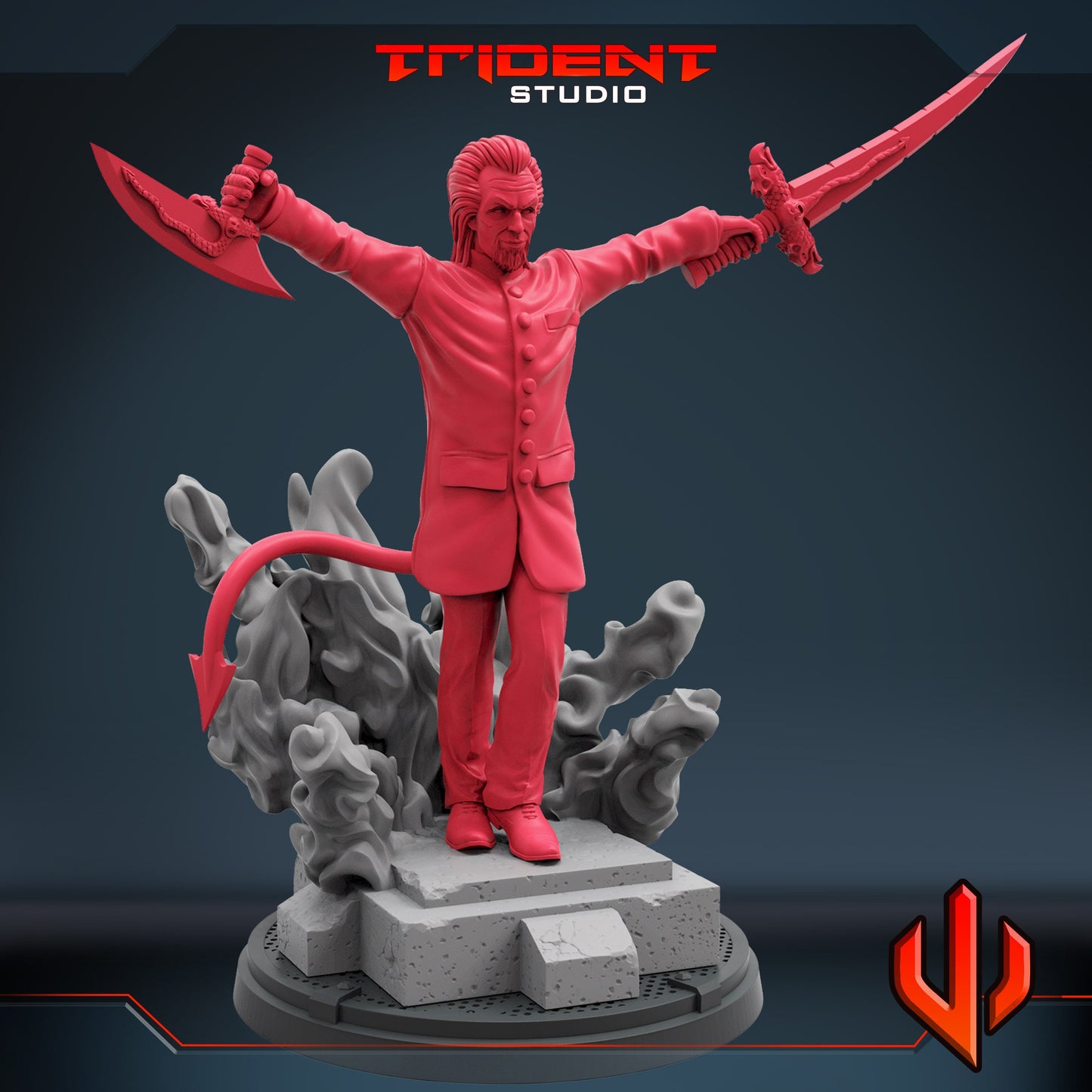 Azazel 1st Class (Fan art sculpted by Trident Studio) (Crisis Protocol Proxy/Alternative)