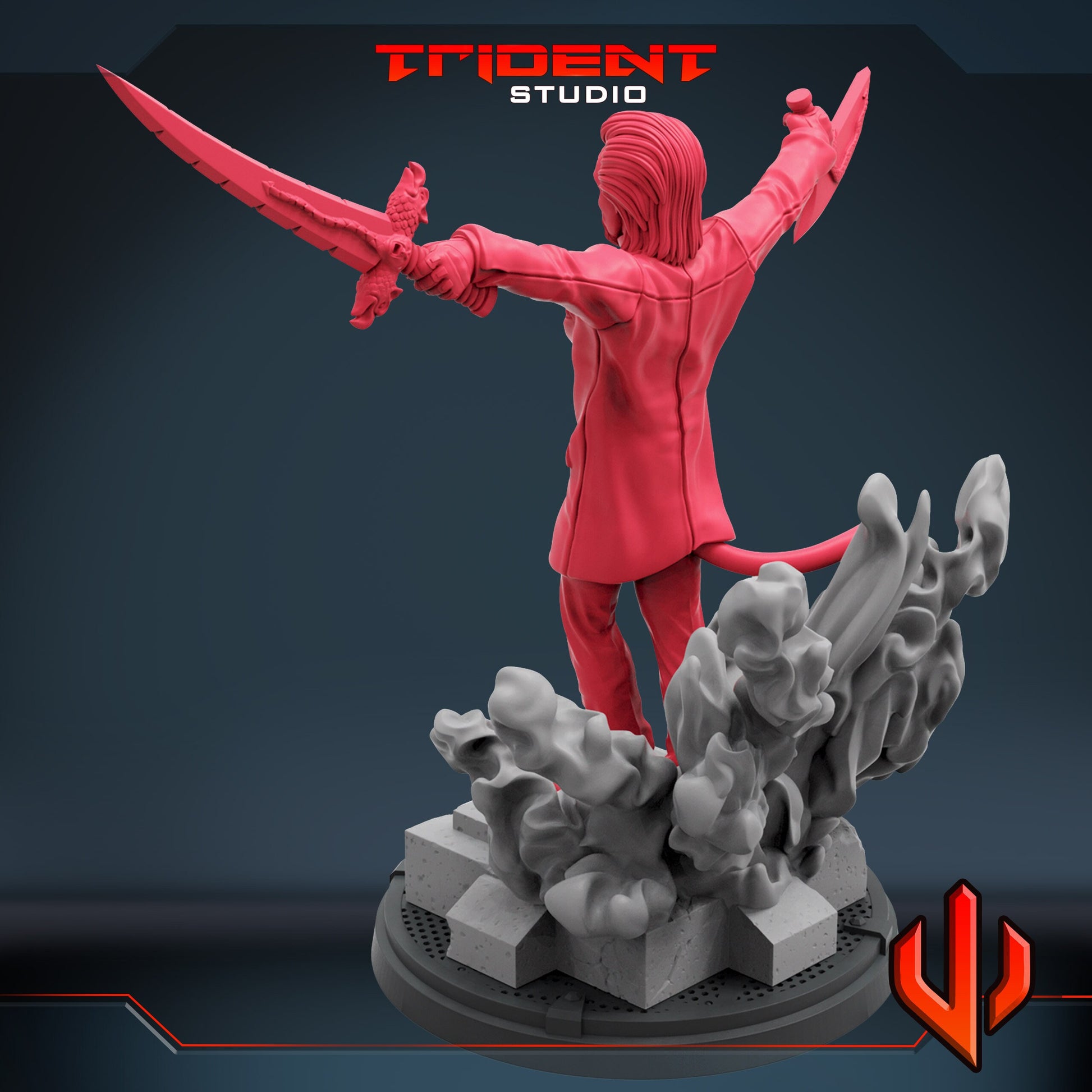 Azazel 1st Class (Fan art sculpted by Trident Studio) (Crisis Protocol Proxy/Alternative)