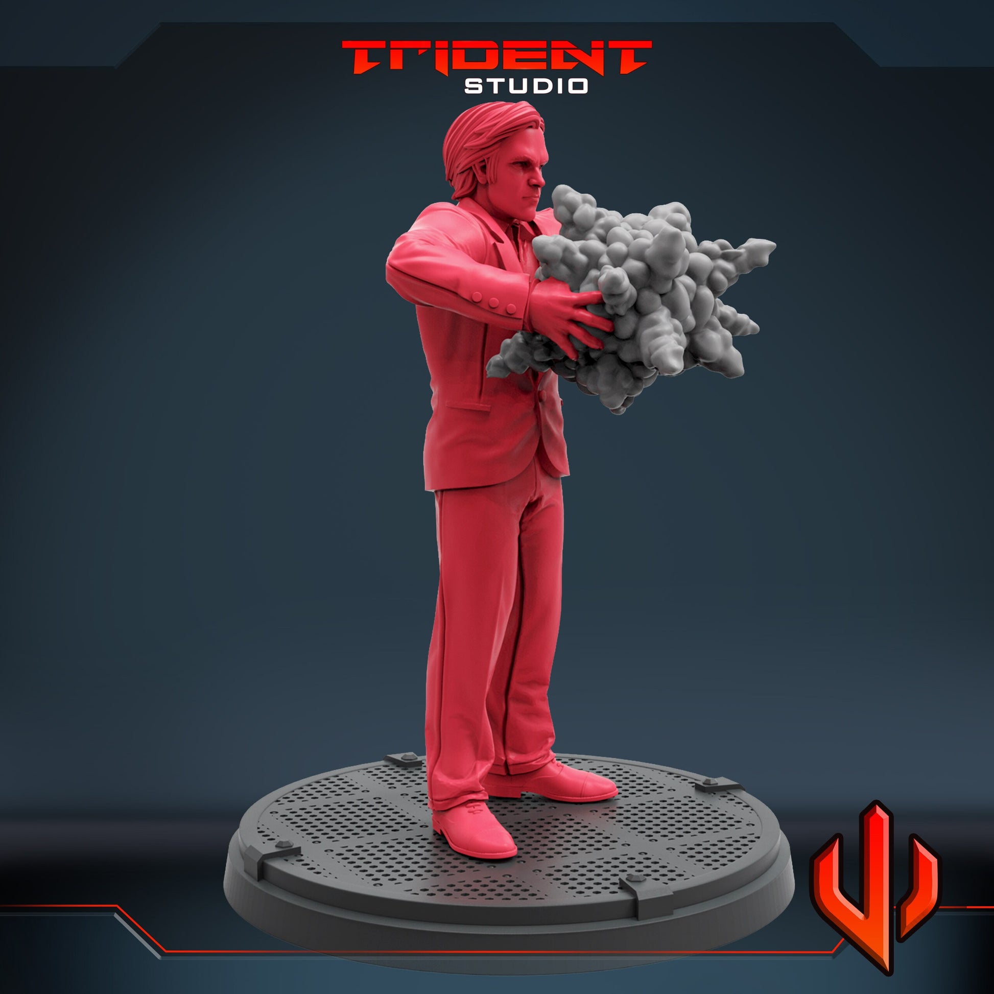 Sebastian Shaw - 1st Class (Fan art sculpted by Trident Studio) (Crisis Protocol Proxy/Alternative)