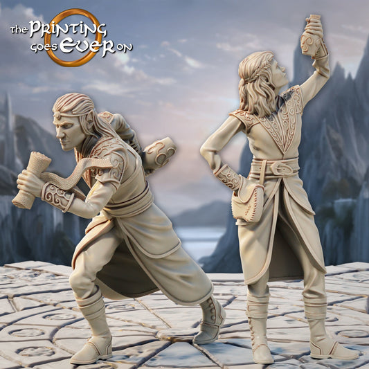 Elven Healers - Set of 2 (sculpted by Print Goes Ever On)
