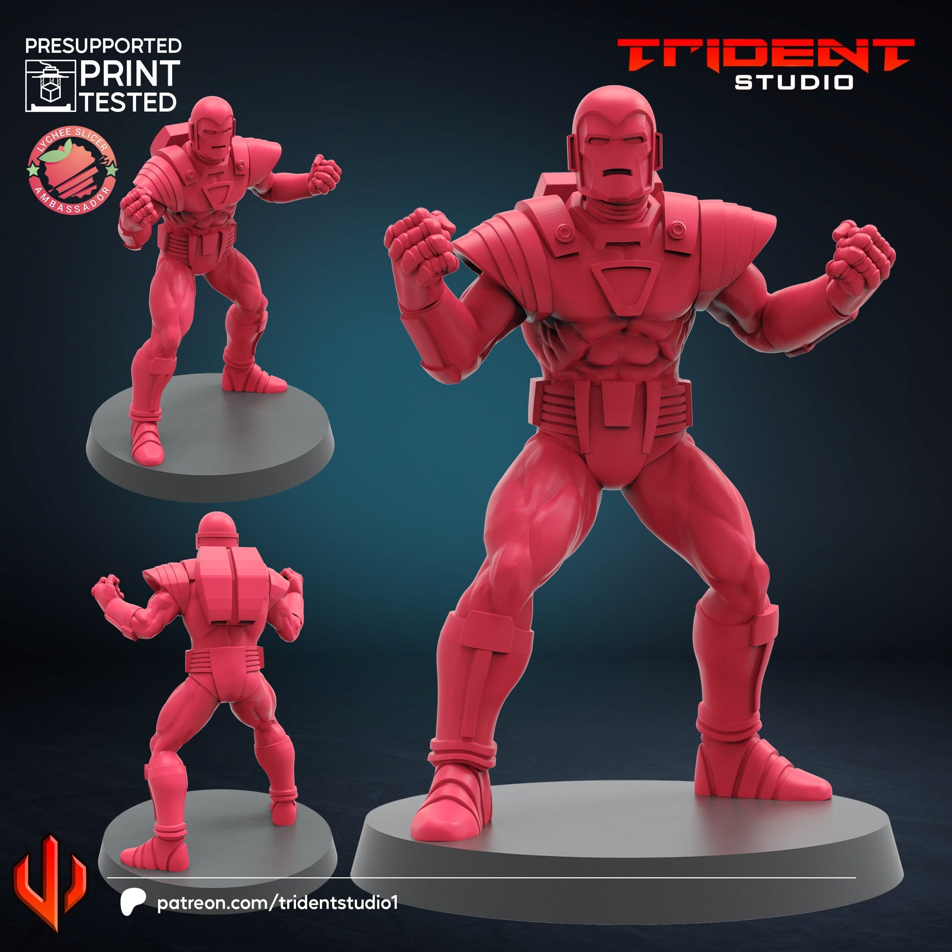 Iron Man - Centurion (Fan art sculpted by Trident Studio) (Crisis Protocol Proxy/Alternative)