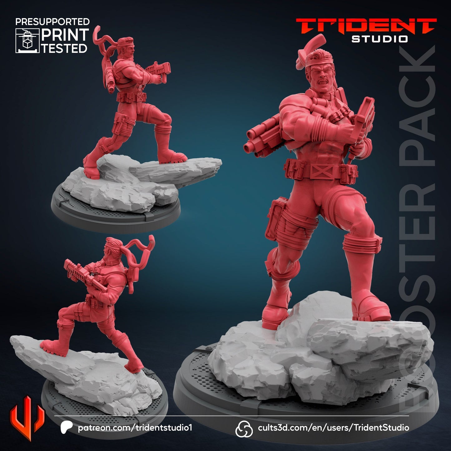 Forge (Fan art sculpted by Trident Studio) (Crisis Protocol Proxy/Alternative)