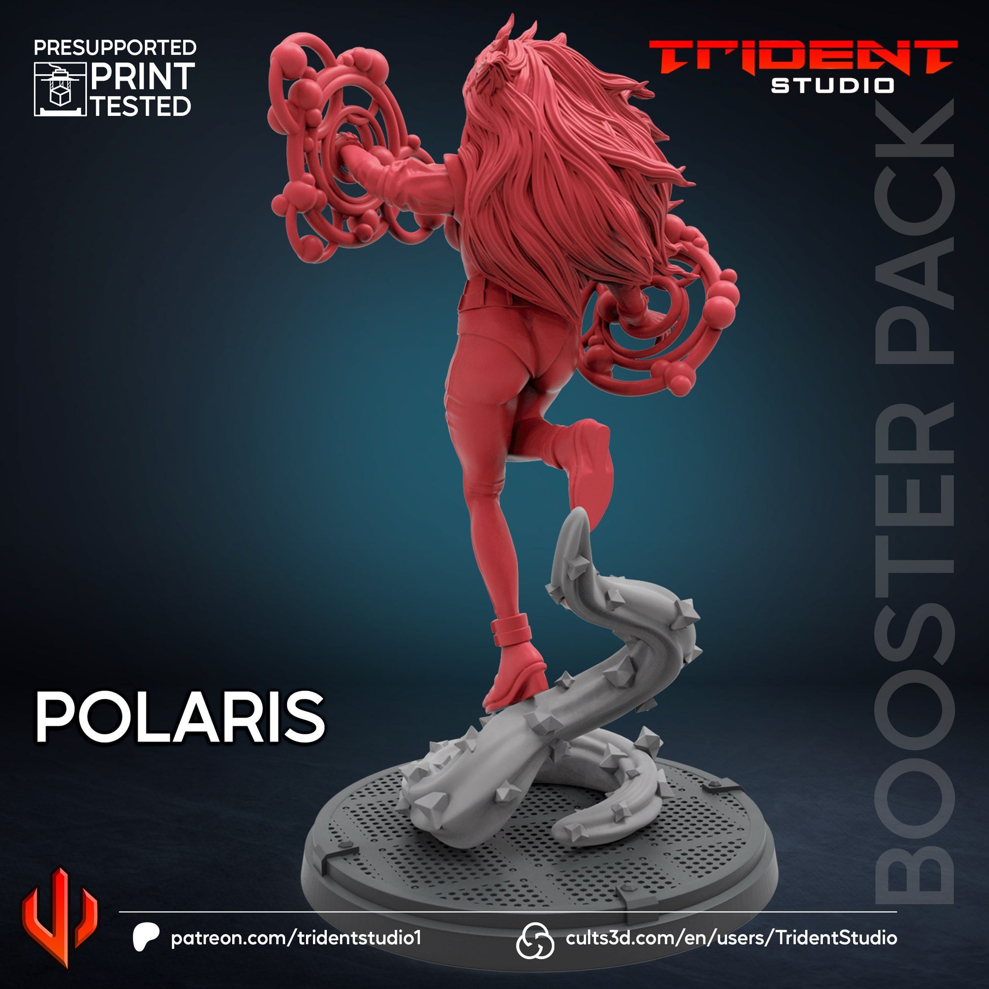 Polaris (Fan art sculpted by Trident Studio) (Crisis Protocol Proxy/Alternative)