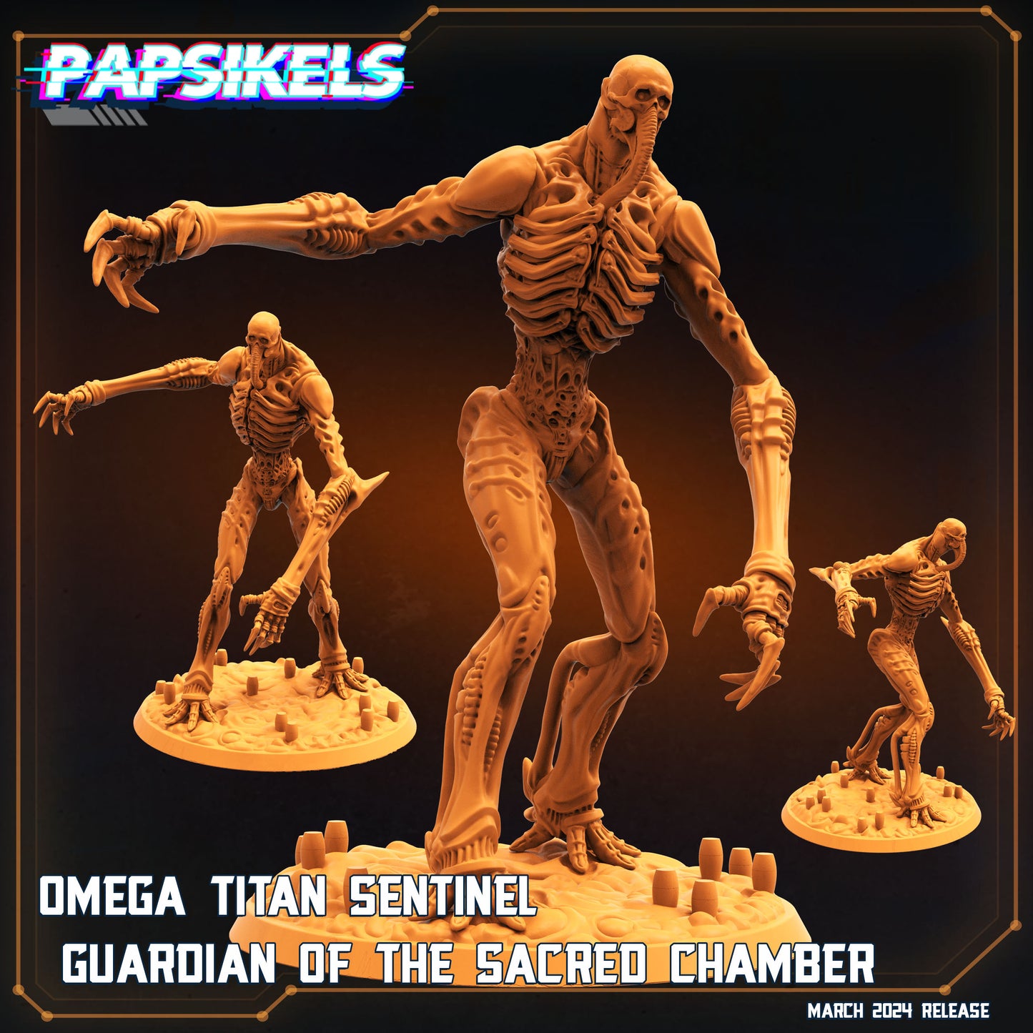 Omega Titan Sentinel - Guardian of the sacred chamber (sculpted by Papsikels)