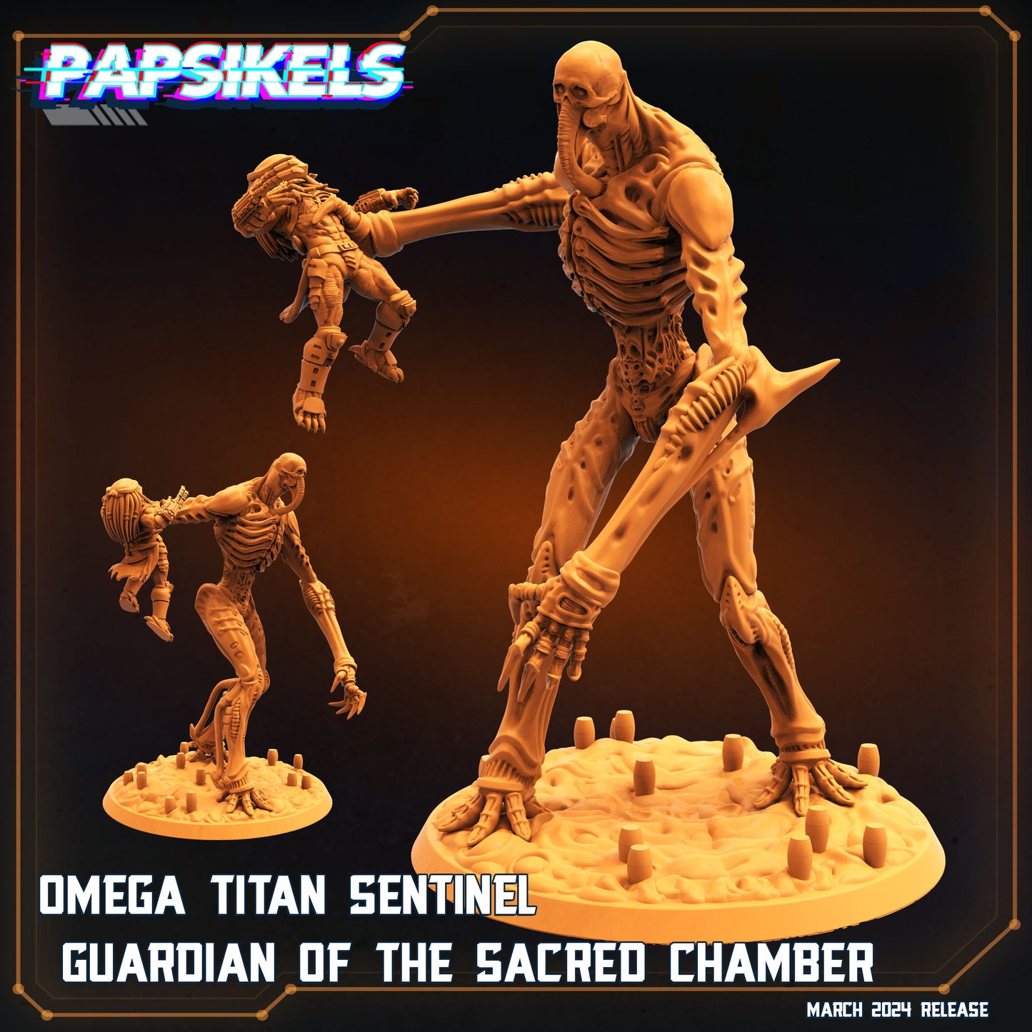 Omega Titan Sentinel - Guardian of the sacred chamber (sculpted by Papsikels)