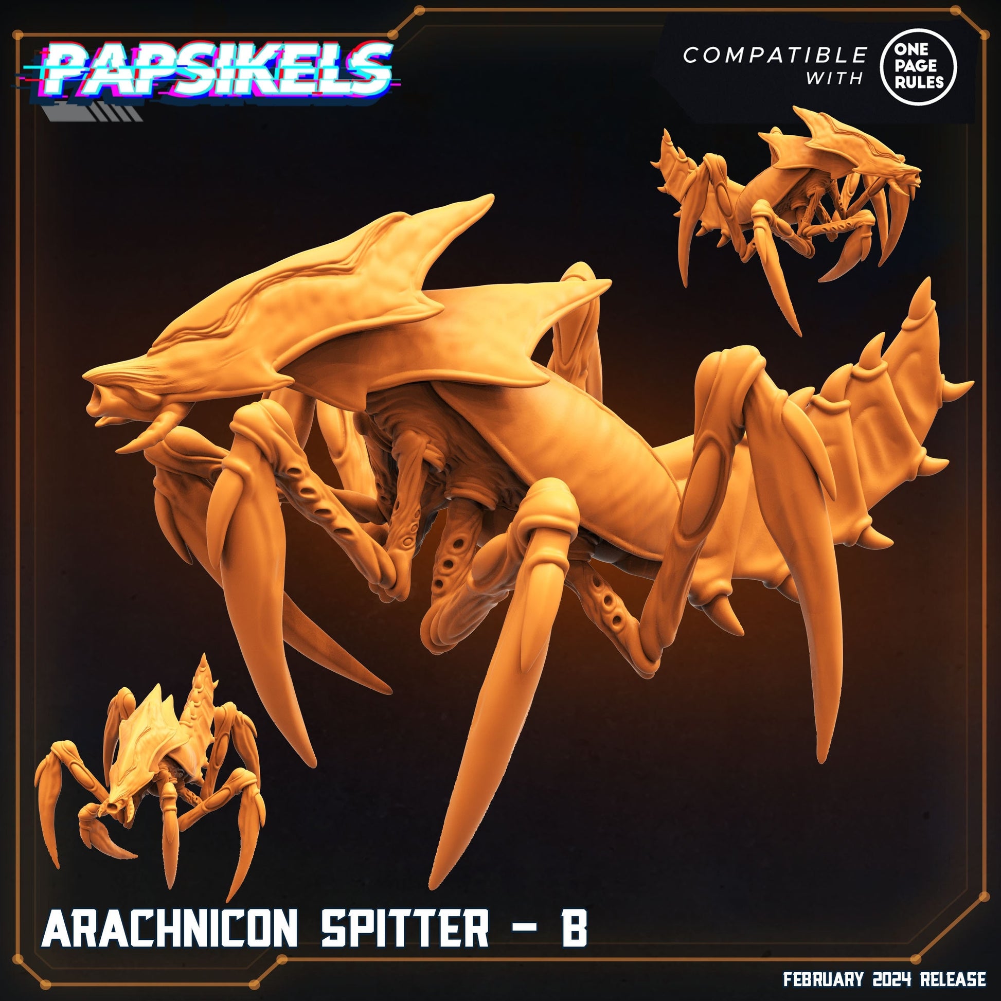 Arachnicon Spitter - B (sculpted by Papsikels)