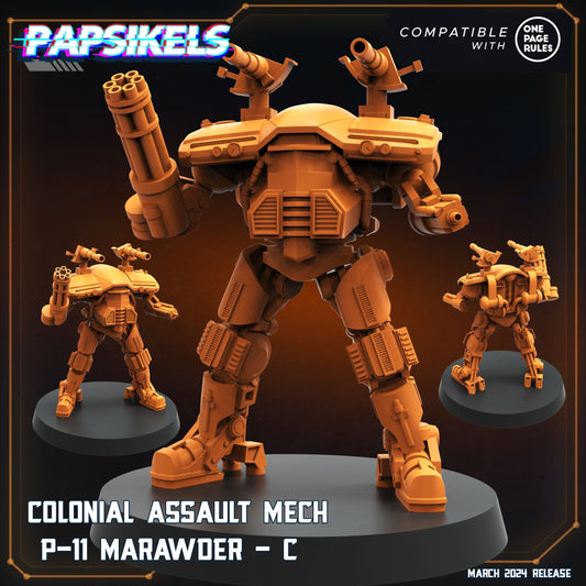 Colonial Assault Mech P-11 Marawder - C (sculpted by Papsikels)