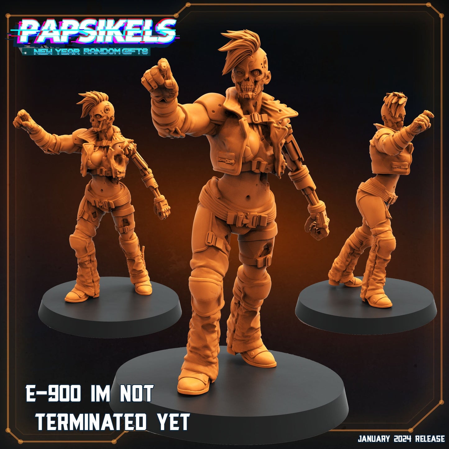 E-900 I'm Not Terminated Yet (sculpted by Papsikels)