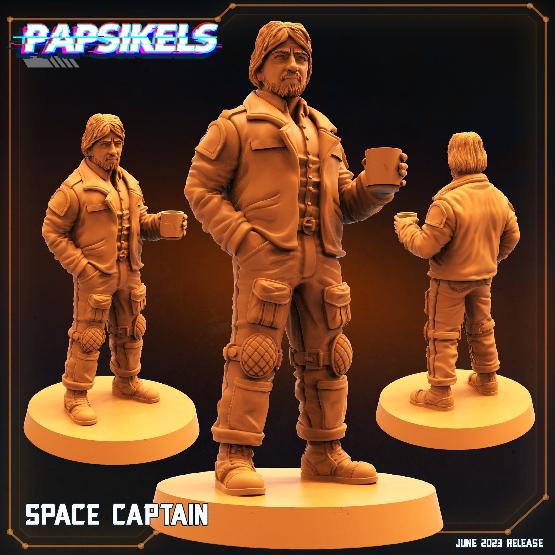 Space Captain (sculpted by Papsikels)