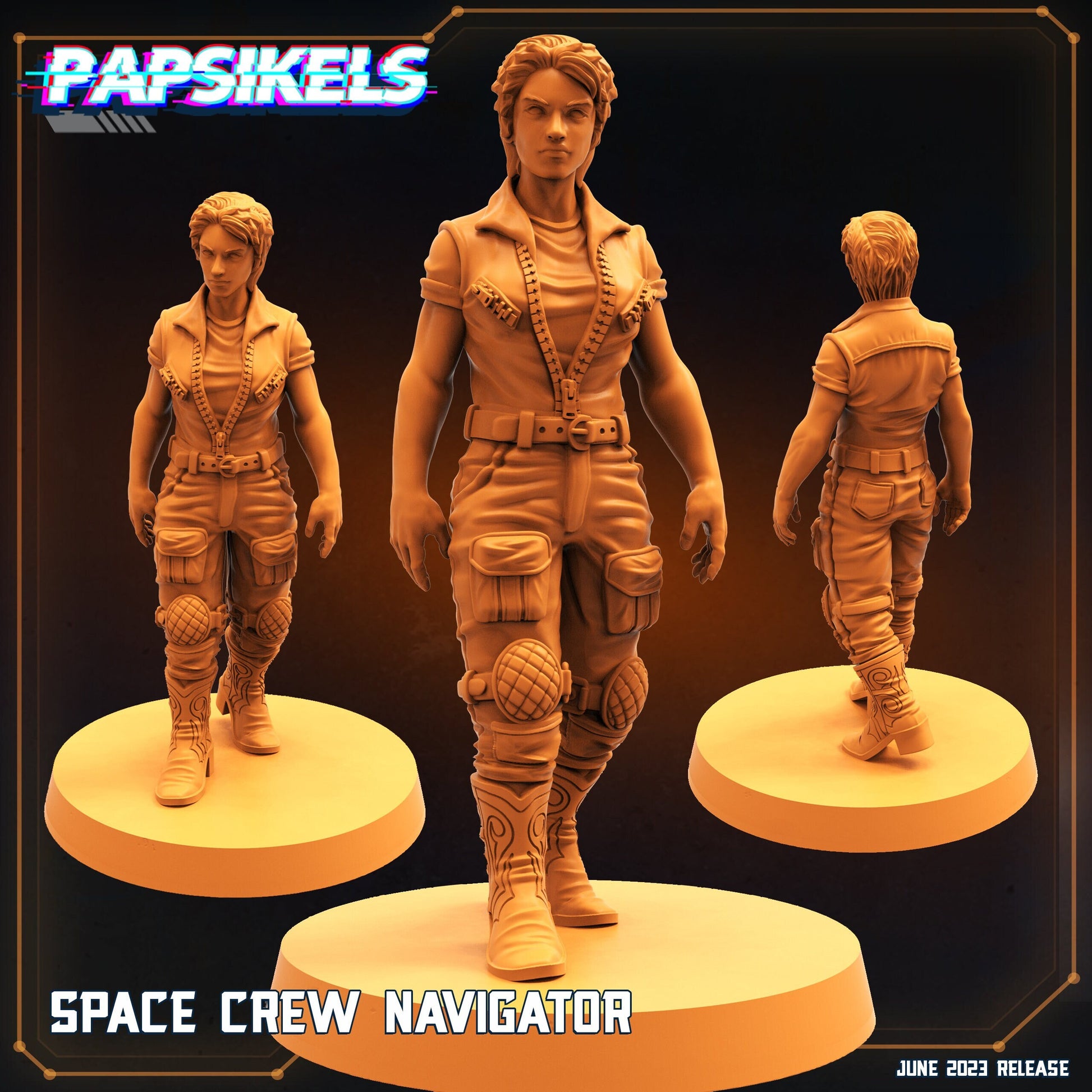 Space Crew - Navigator (sculpted by Papsikels)