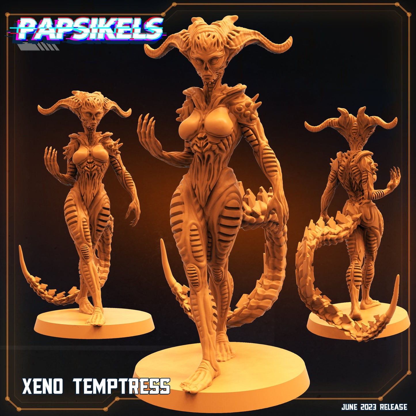 Xeno Temptress (sculpted by Papsikels)