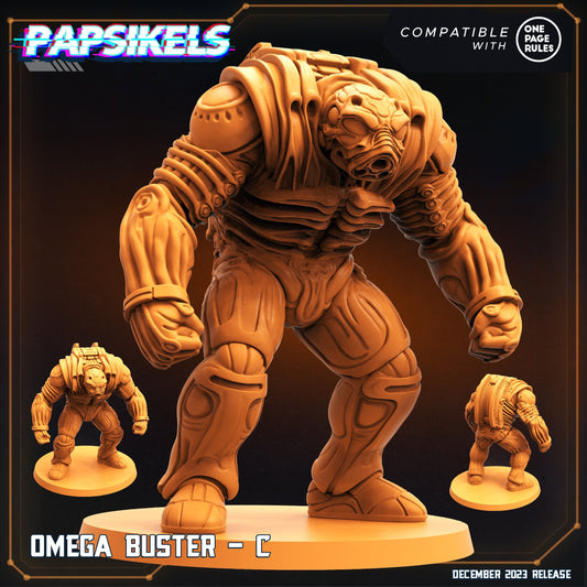 Omega Buster - C (sculpted by Papsikels)