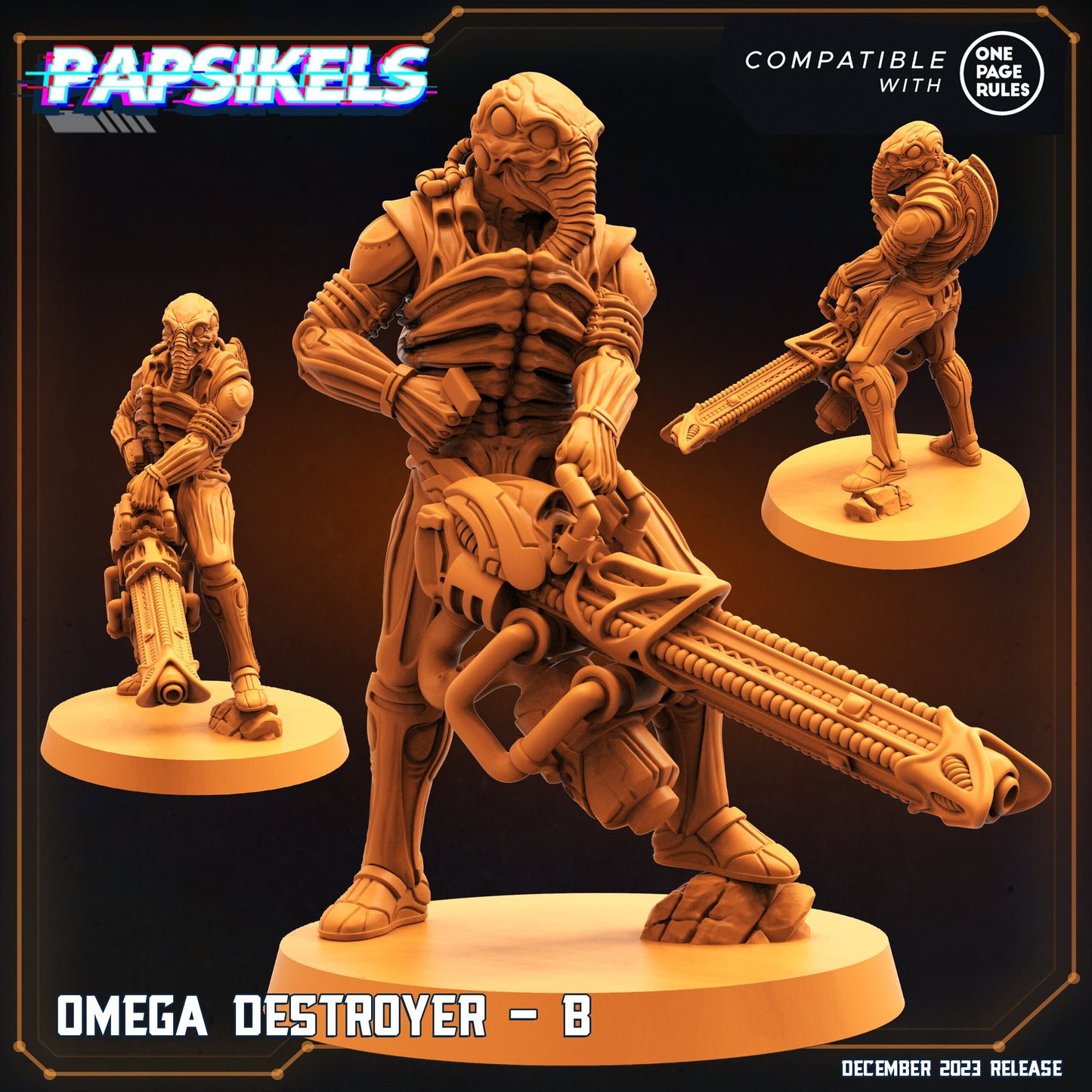 Omega Destroyers (sculpted by Papsikels)