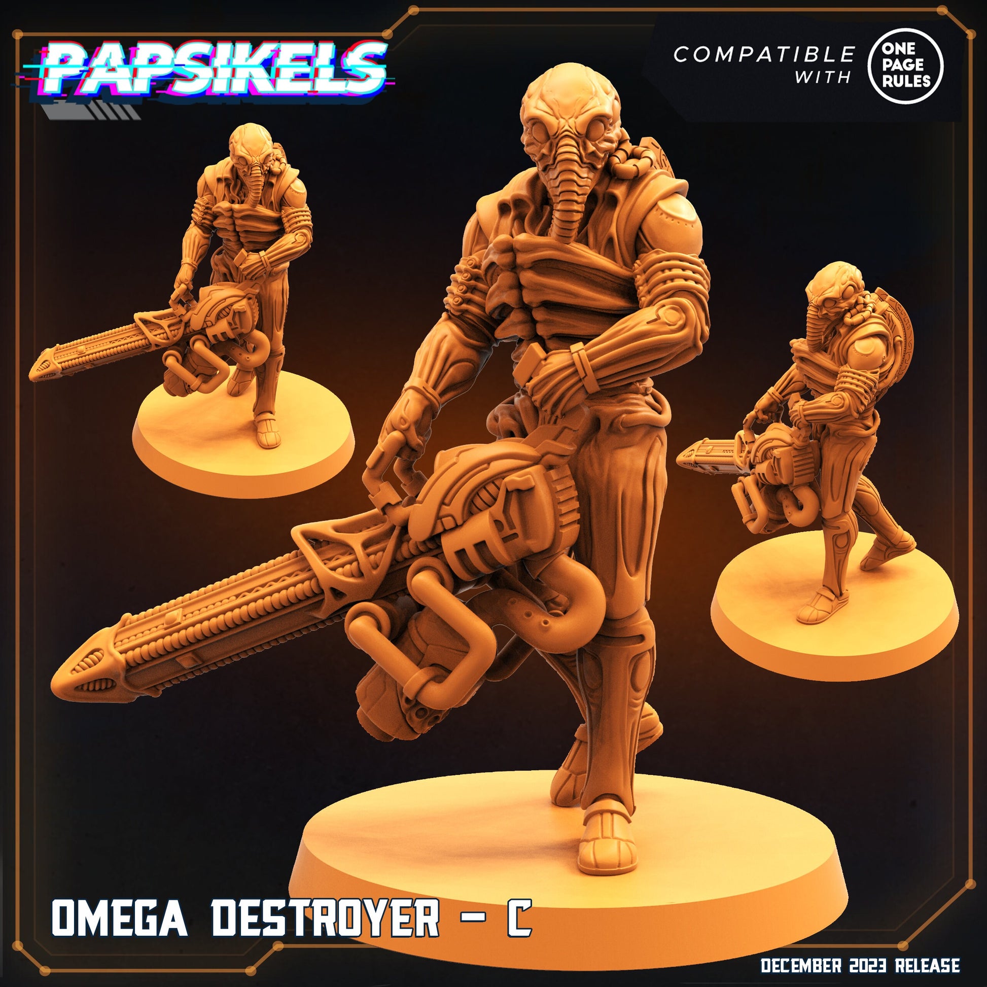 Omega Destroyers (sculpted by Papsikels)