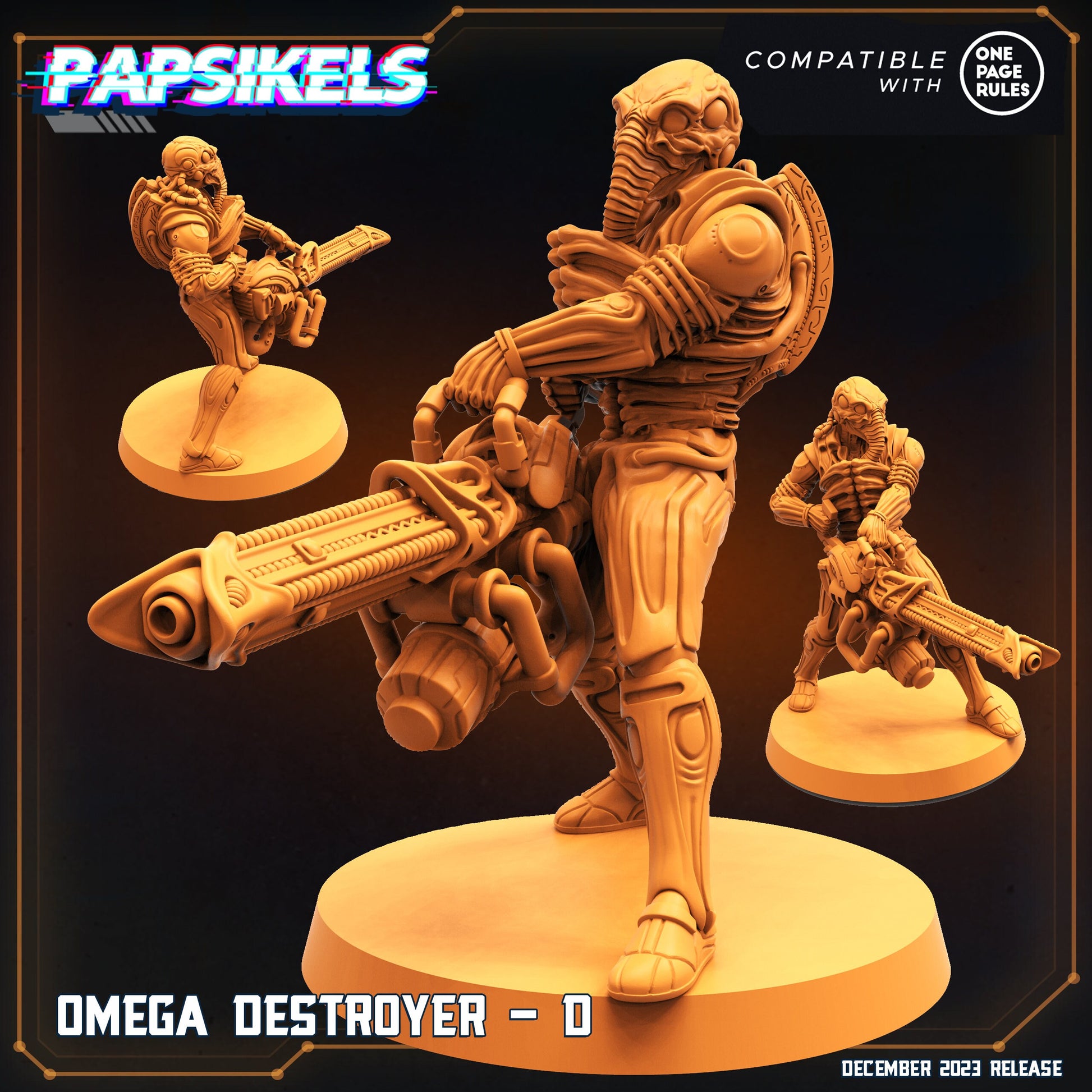 Omega Destroyers (sculpted by Papsikels)