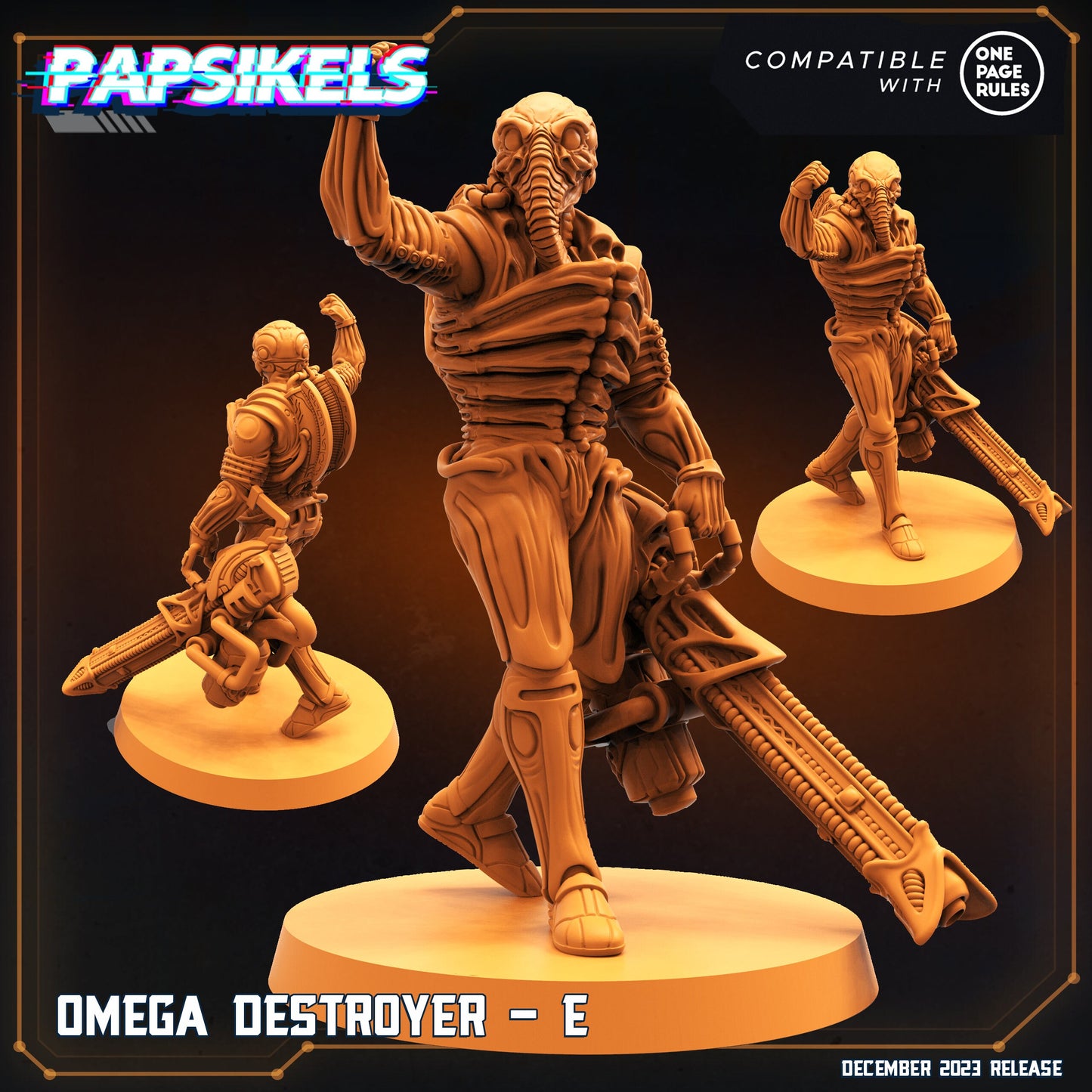 Omega Destroyers (sculpted by Papsikels)