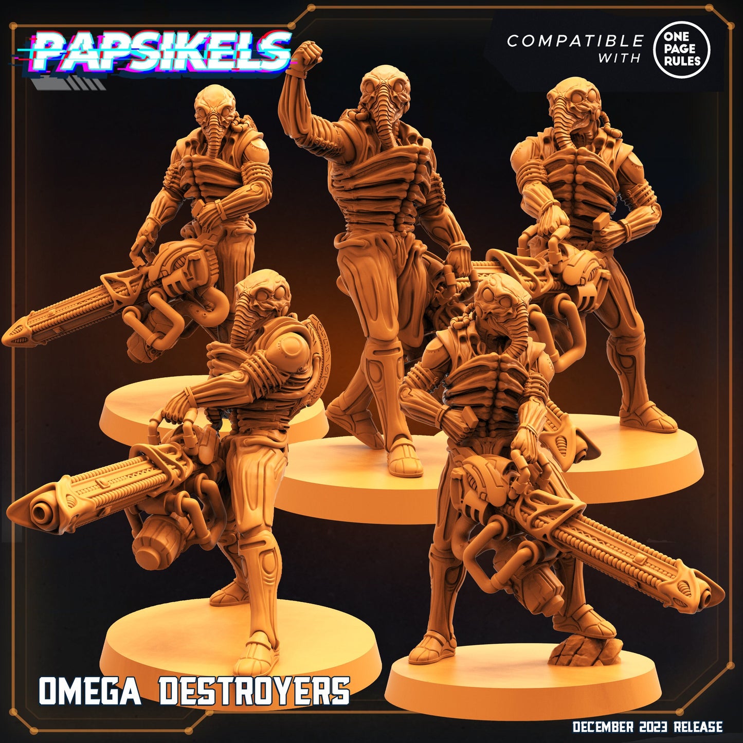 Omega Destroyers (sculpted by Papsikels)